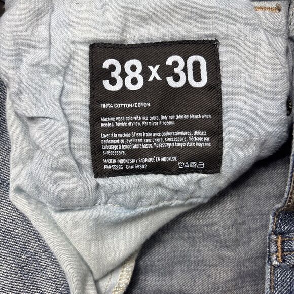 Express Jeans Men's Size‎ 38x30 Blake Loose Fit Straight Leg Medium Wash Jeans - Picture 12 of 15